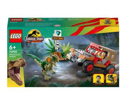 LEGO Outlet Jurassic World 76958 Zasadzka na dilofozaura